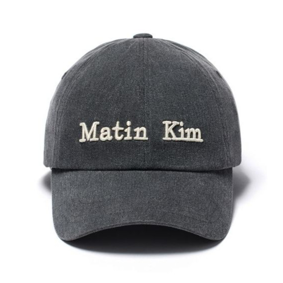 MATIN KIM Matin Classic Logo Ball Cap แฟชั่นเกาหลี [4751082] 2 สี