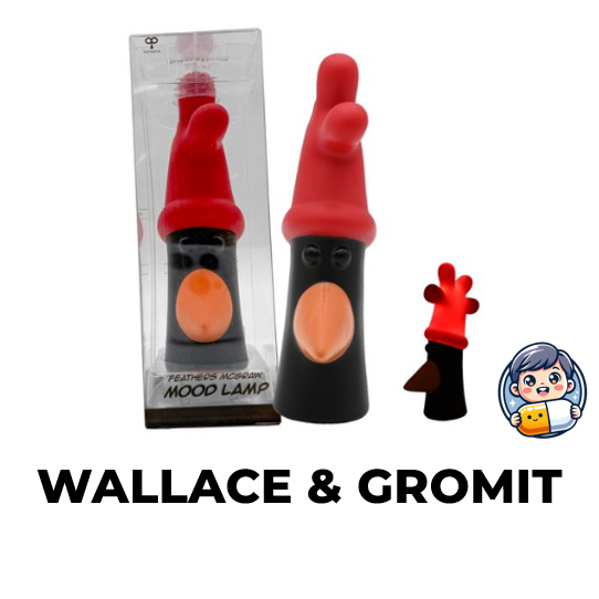 [WALLACE & GROMIT] McGraw Figure Mood Lamp แสงนอนสําหรับปัจจุบันของขวัญจัดส่งจากกรุงเทพ
