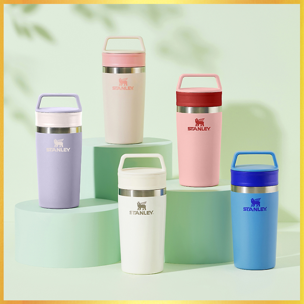 [STANLEY] Cafe To-Go Travel Mug Tumbler / café / 236ml, 354ml, 473ml, 591ml / 8oz, 12oz, 16oz, 20oz