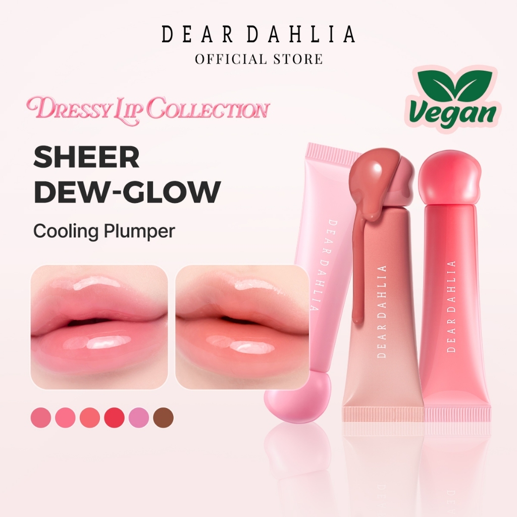DEAR DAHLIA dressy dew lip gel 10g (6 Colors)