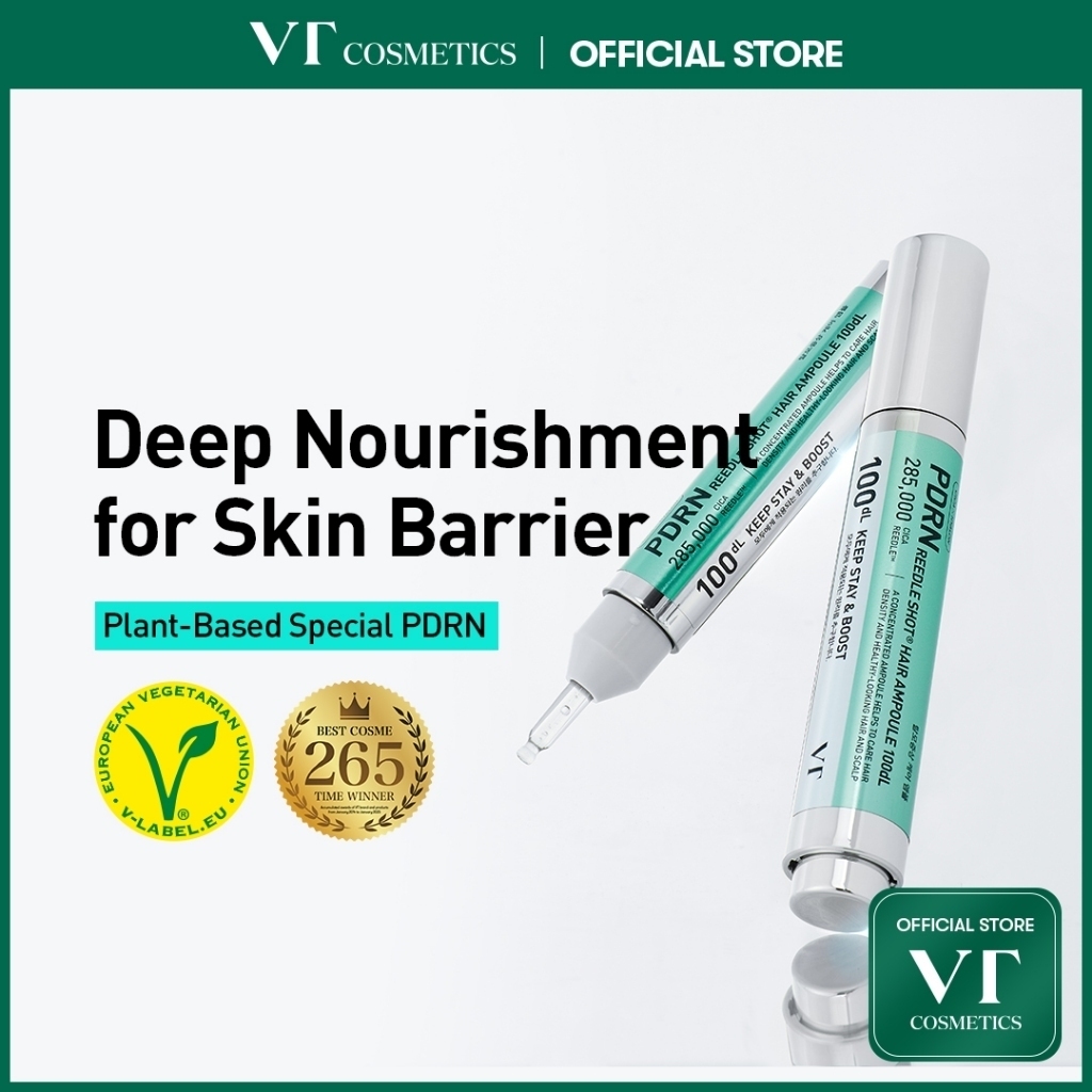 [VT] PDRN Reedle Shot แฮร์แอมพูล 100dL/300dL/700dL บํารุงหนังศีรษะ [เรือธงอย่างเป็นทางการ]