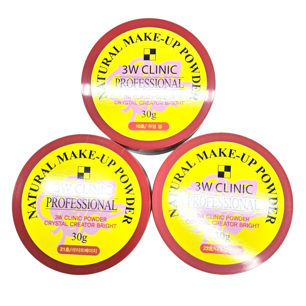 3W CLINIC Natural Make Up Powder 30g