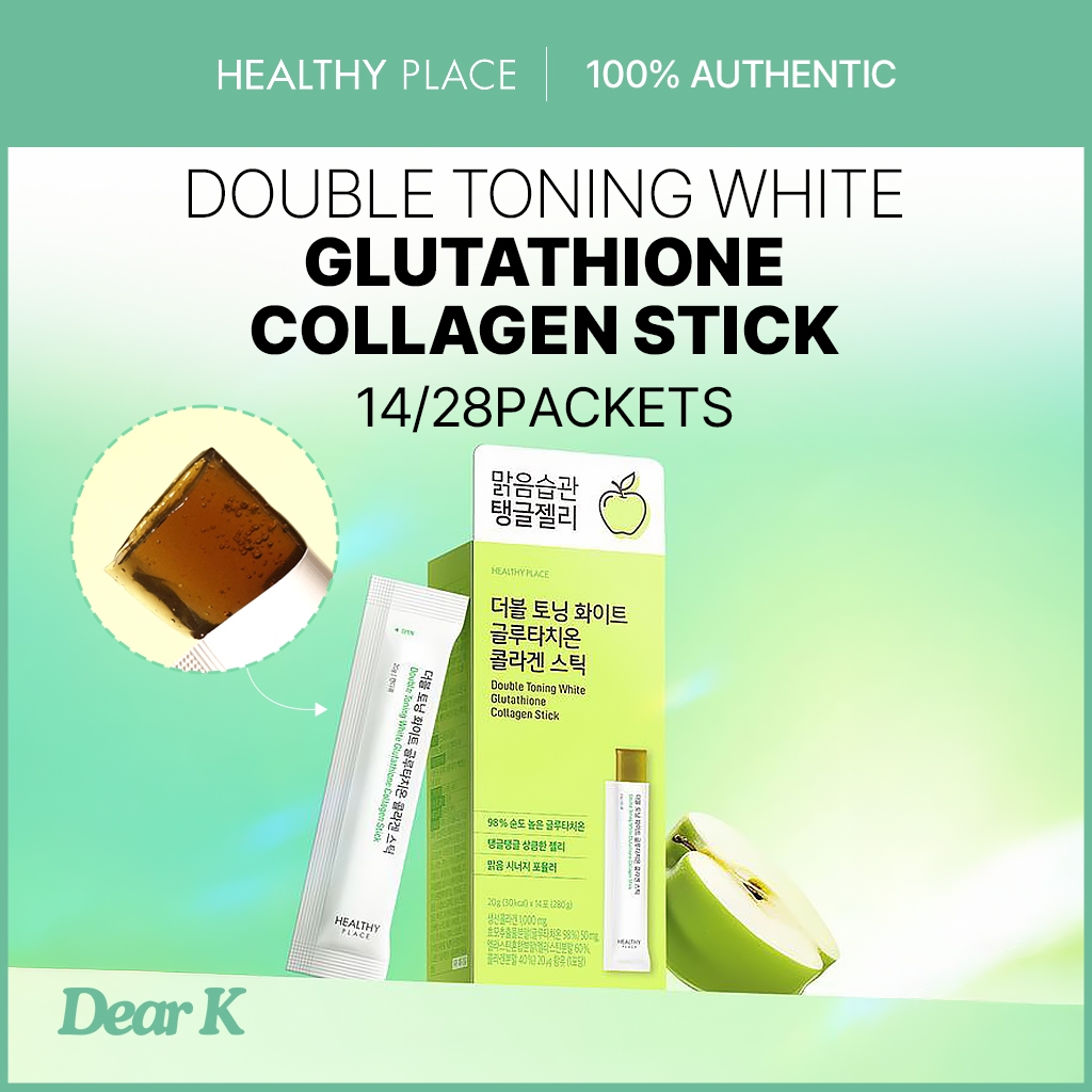 [Healthy Place] Double Toning White Glutathione Collagen Stick 14/28Sticks (14Days)