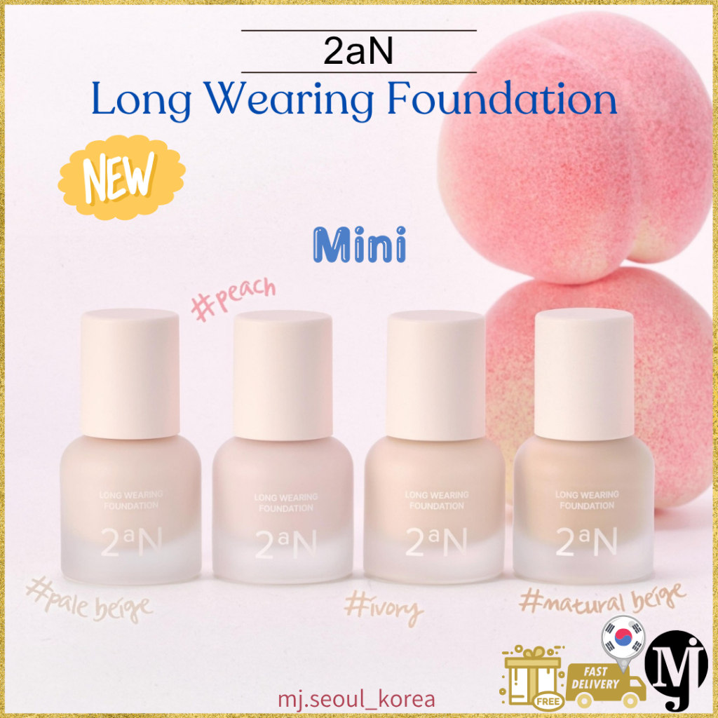 2aN Long Wearing Foundation Mini 15ml 4 สี