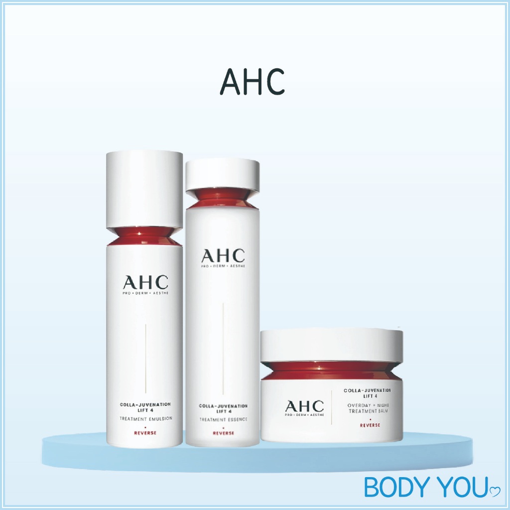 [AHC] CollaJuvenation Lift 4 Essence 130ml / Emulsion 100ml / Balm 50ml ตัวเลือก / [ของแท้ 100%]