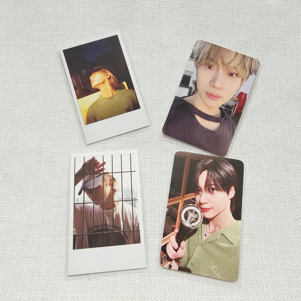 TAEMIN ETERNAL Photocard Apple Music POB Film โพลารอยด์เชียร์ ไลท์สติ๊ก PC
