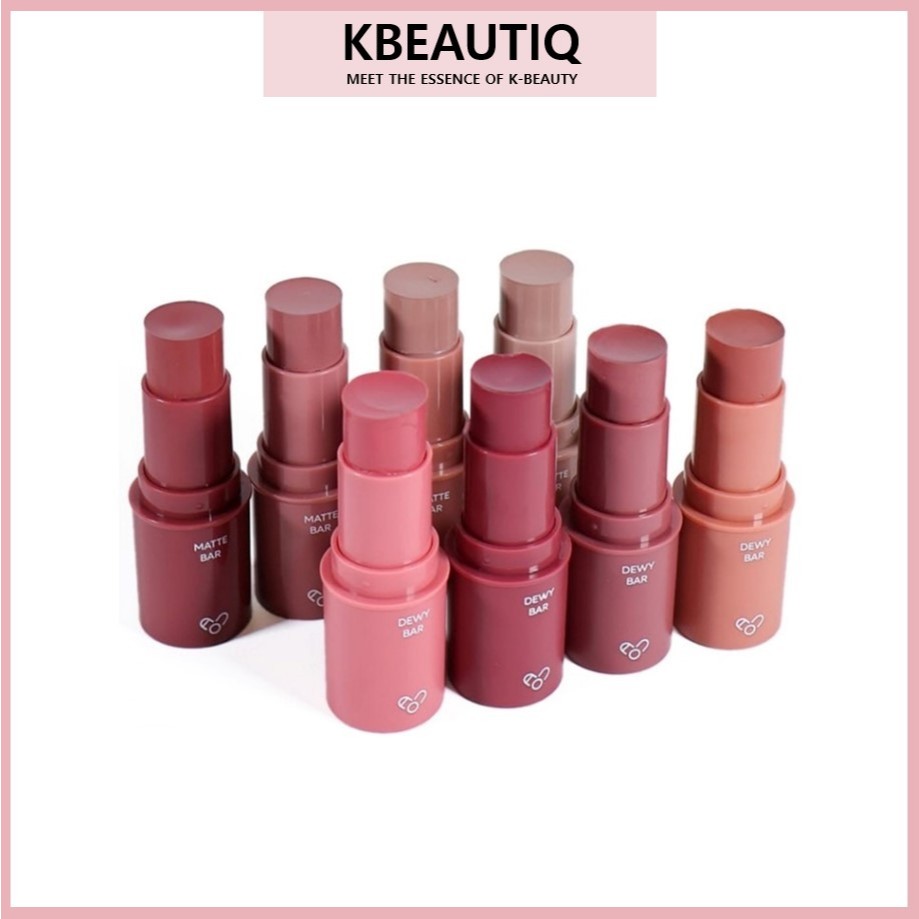 AOU LIP & CHEECK DEWY BAR, MATTE BAR 2G สินค้าเกาหลี เอโอยู ลิป แอนด์ ชีค ดิวอี้ บาล์ม, แมท บาล์ม | Korean Product สินค้านำเข้า K-Beauty จากเกาหลี