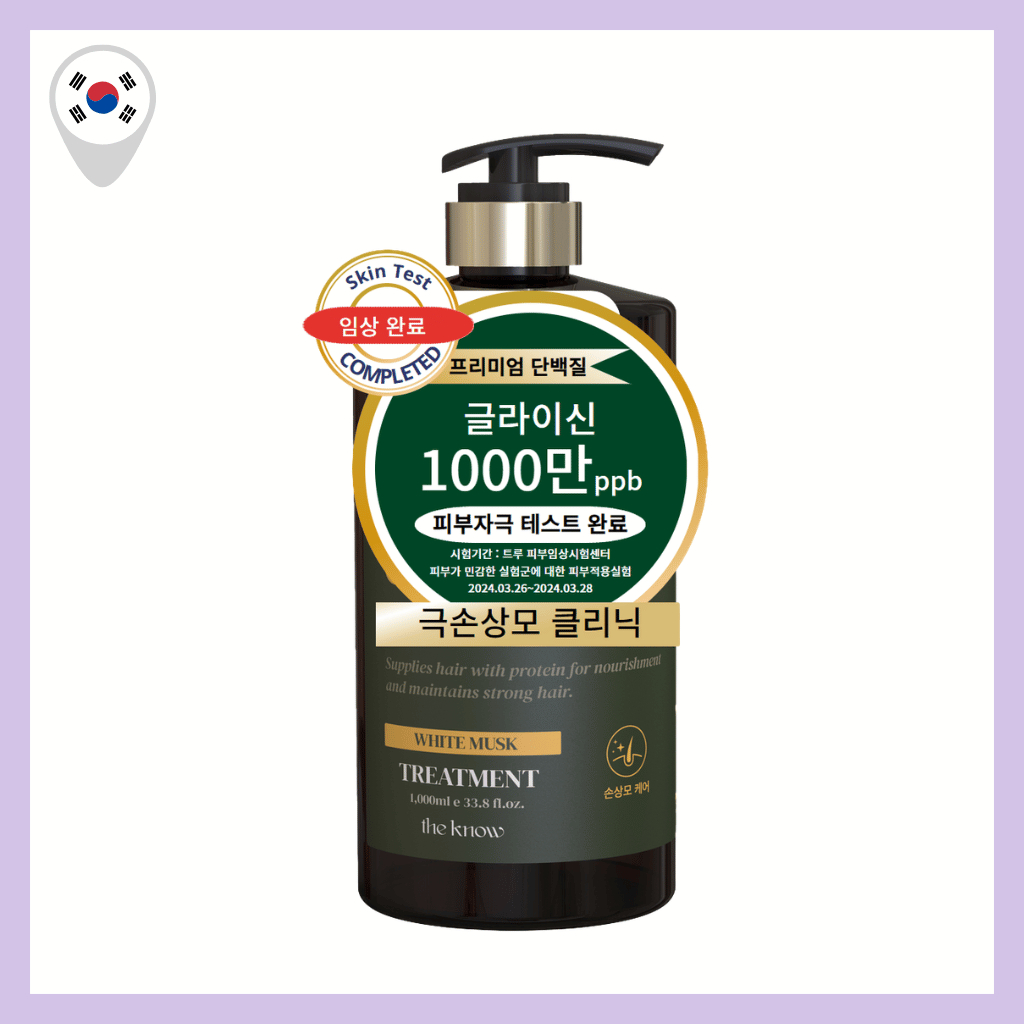 [The Know] Glycine Clinic Hair Treatment High-Protein Ampoule สําหรับผมเสีย 1L