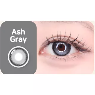 LENBLING Big Pureble 1Month - Ash Grey 1Box(2p) เลนส์ถาวร 13.8 มม.