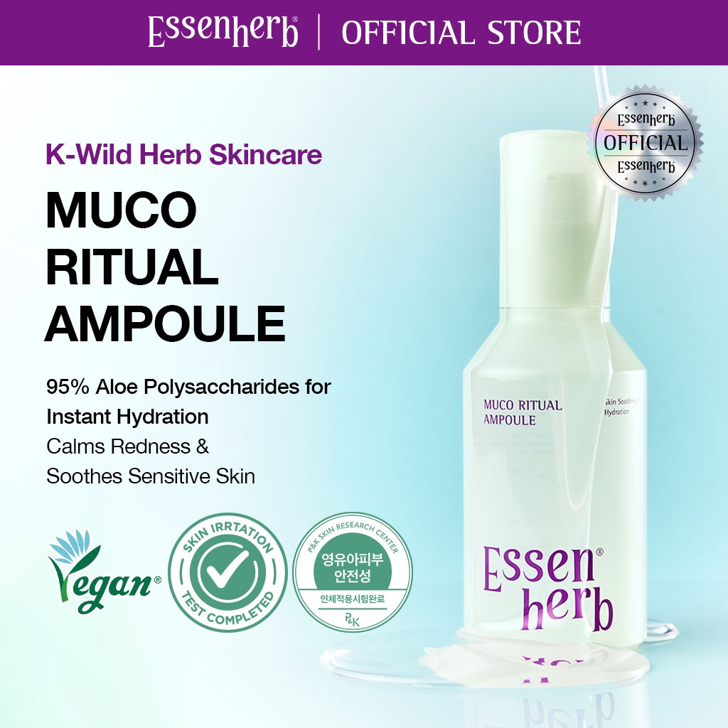 Essenherb Muco Ritual Ampoule (120ml) | Skin Barrier Repair & Glass Skin