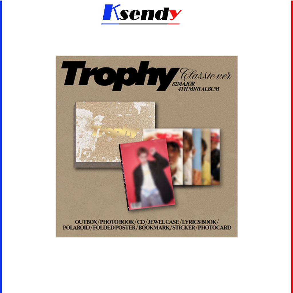 82MAJOR 4th Mini Album [ Trophy ] Classic ver.