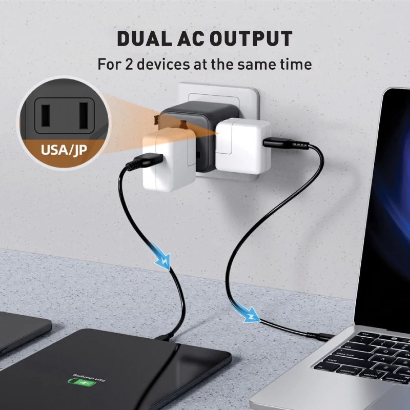 Gadget Mix Diginut TR-12 Mini UniversalTravel Adapter สีดํา thumbnail 5