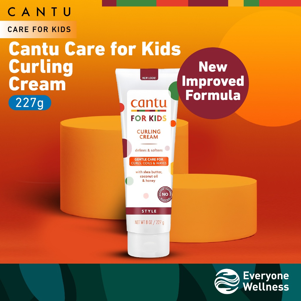 [จัดส่งในพื้นที่] Cantu Care for Kids Curling Cream, 227g