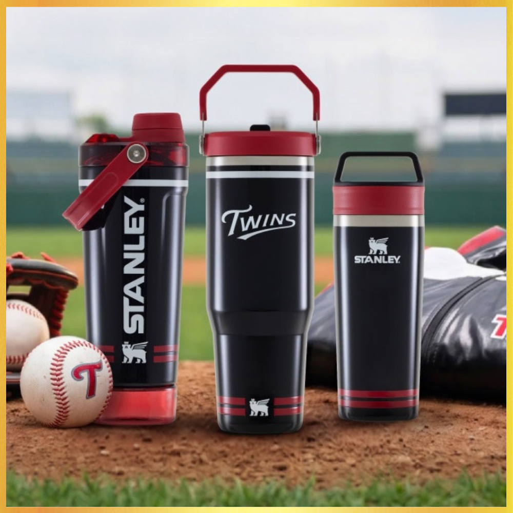 STANLEY 1913 X LG TWINS Tumbler Collection / VITALIZE Shaker 20oz, IceFlow Flip Straw 30oz, แก้ว Caf