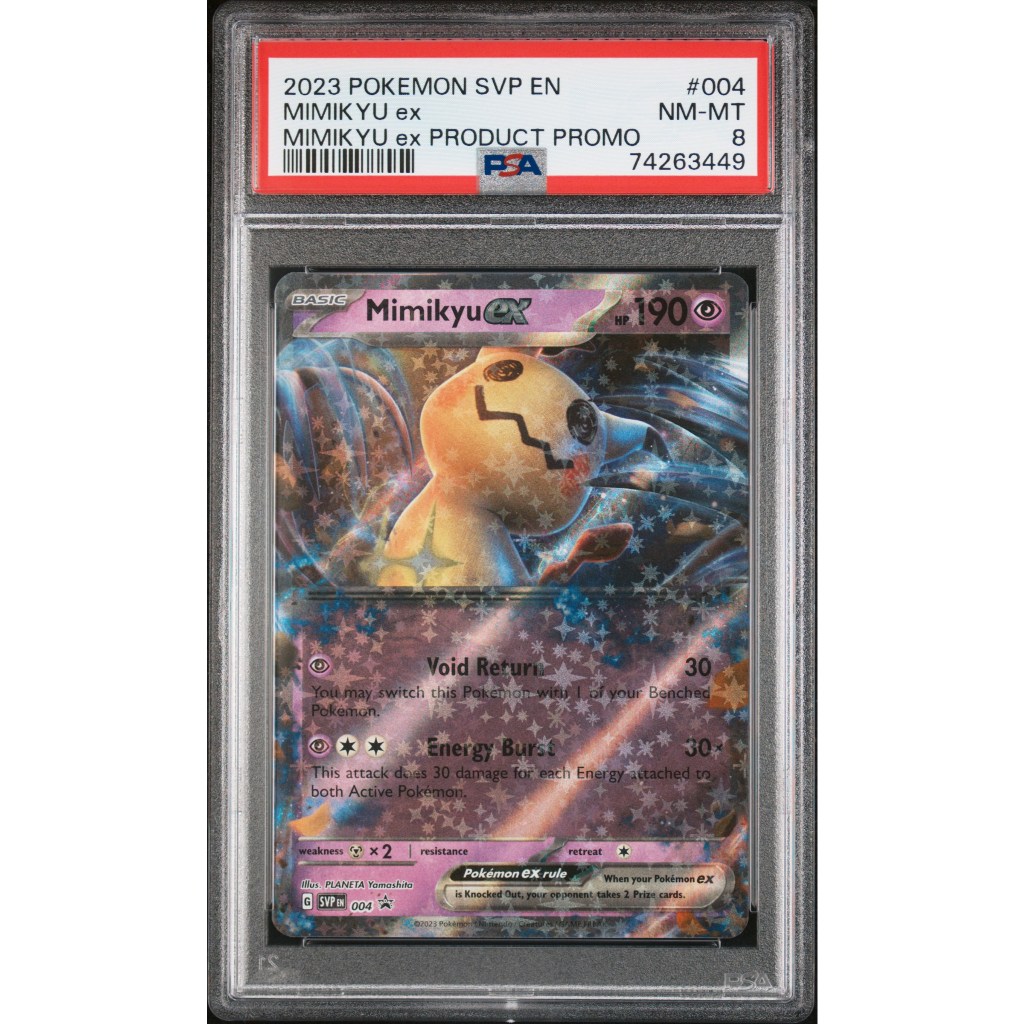 2023 Pokemon Scarlet & Violet Mimikyu Ex 004 PSA 8
