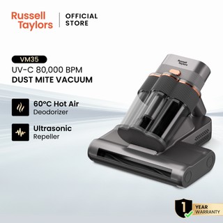 Russell Taylors Handheld Triple-Canister Dust Mite Vacuum Cleaner VM35
