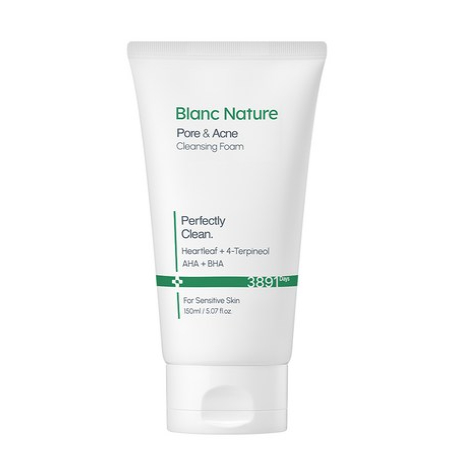 Blanc Nature Pore & Blemish Cleanser Foam 150ml