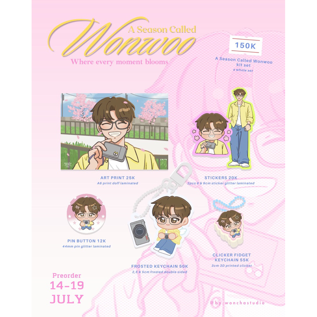 [PAYMENT] PO 17 WONWOO BIRTHDAY KIT