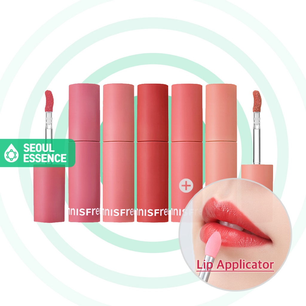 INNISFREE Airy Matte Tint 3.8g - โทนสีน้ําหนักเบาพร้อม Soft Matte Finish In A Series Of Warm Shades