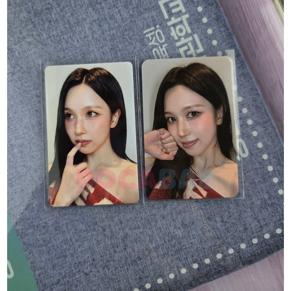 TWICE Pop Up Store Mina Set (40k Merch PC + Lucky Draw Stamp Mission PC)