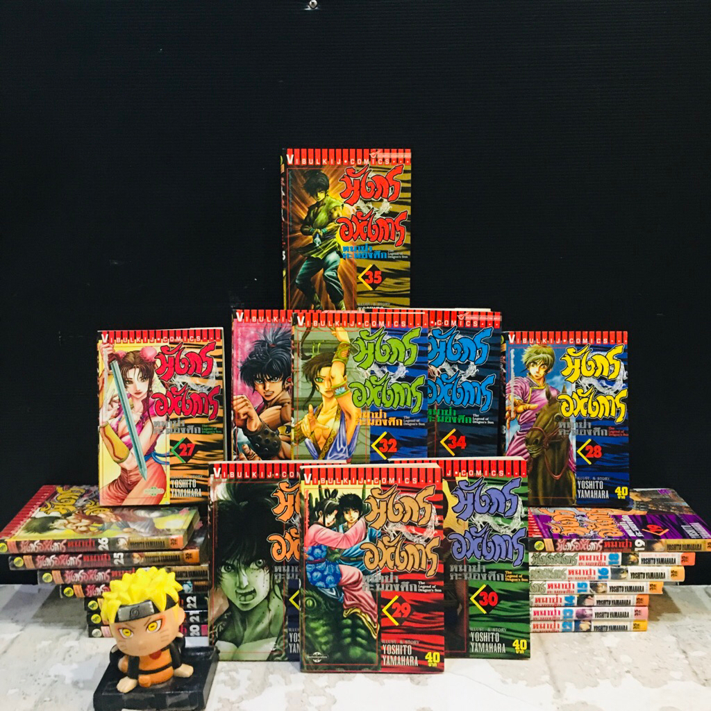 หนังสือการ์ตูนเรื่อง:มังกรอหังการ 1-37เล่มจบ (AD5670)