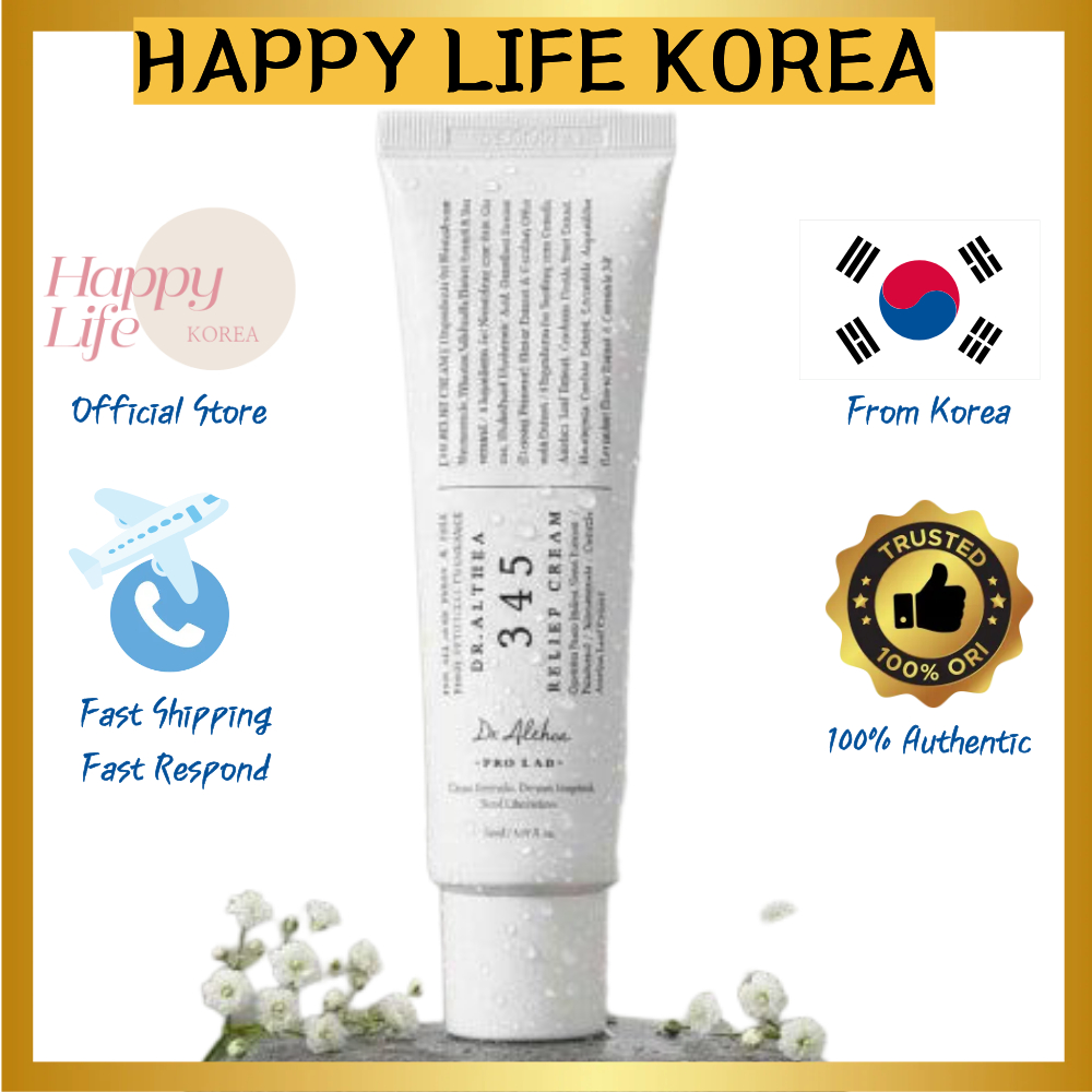 DR.ALTHEA 345 Relief Cream 15ml 50ml Soothing Korea Blemish Calming Face Moisturizer