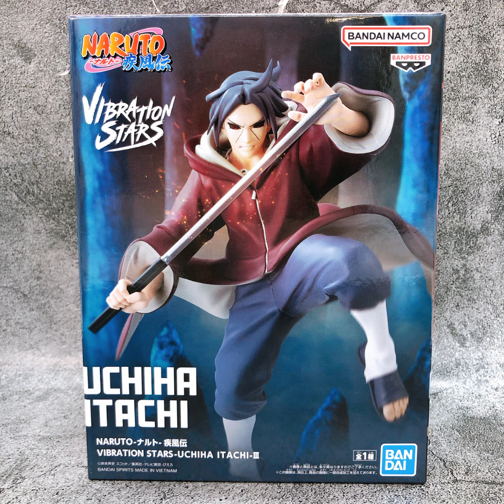 ญี่ปุ่นนําเข้าอะนิเมะ Naruto Shippuden Itachi Uchiha III VIBRATION STARS