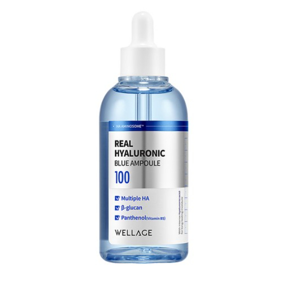 WELLAGE REAL HYALURONIC BLUE AMPOULE 100ml