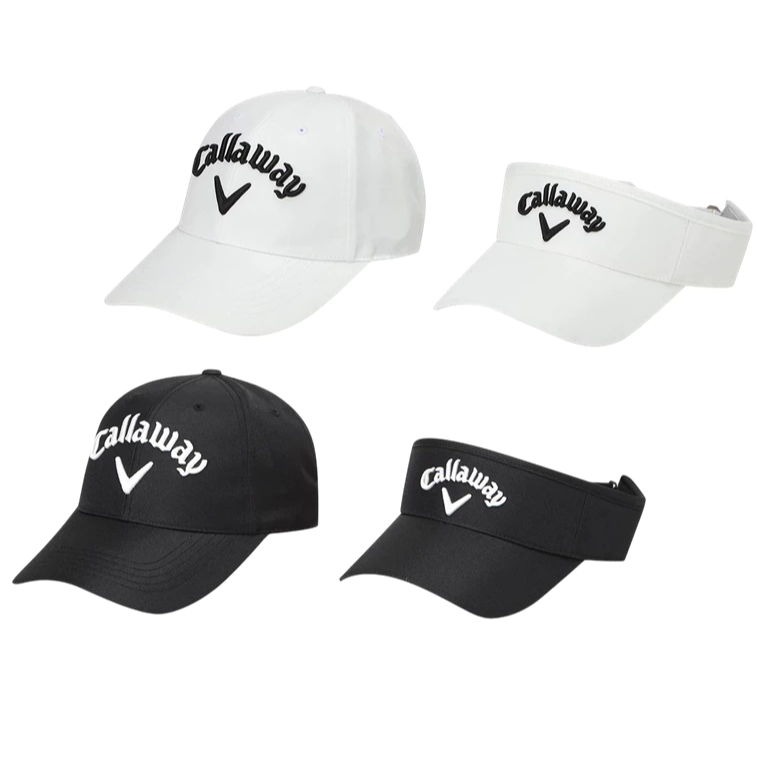 [CALLAWAY] Callaway Golf Cap Visor Set (ดํา/ขาว)