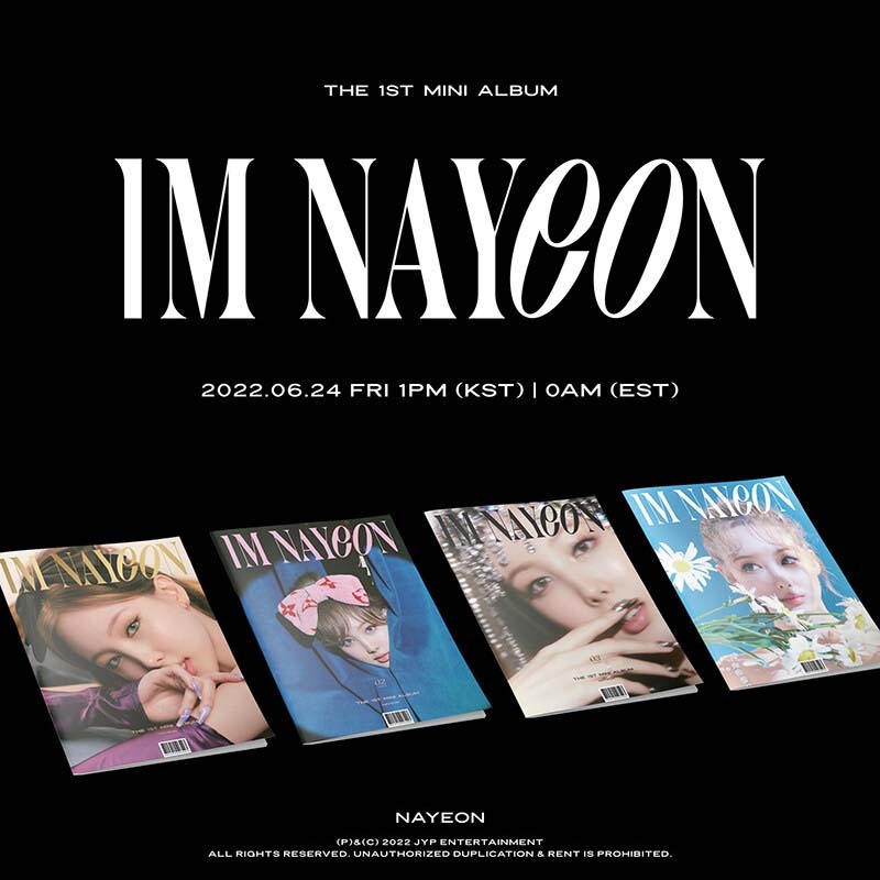 NAYEON (Twice) - IM NAYEON (มินิอัลบั้มที่ 1 พร้อมโฟโต้การ์ด)