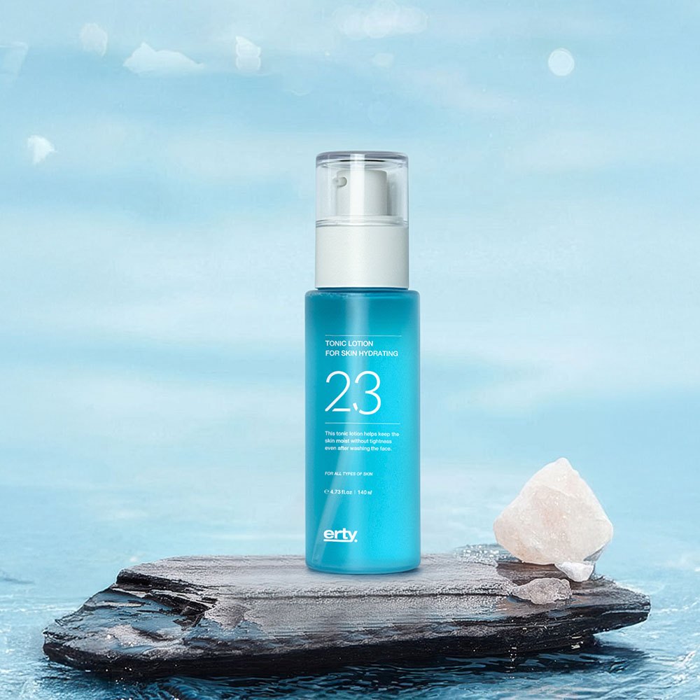 Erty 23 Tonic Lotion for Skin Hydrating 140ml Deep Moisture All Skin Type Korean Skincare Toner