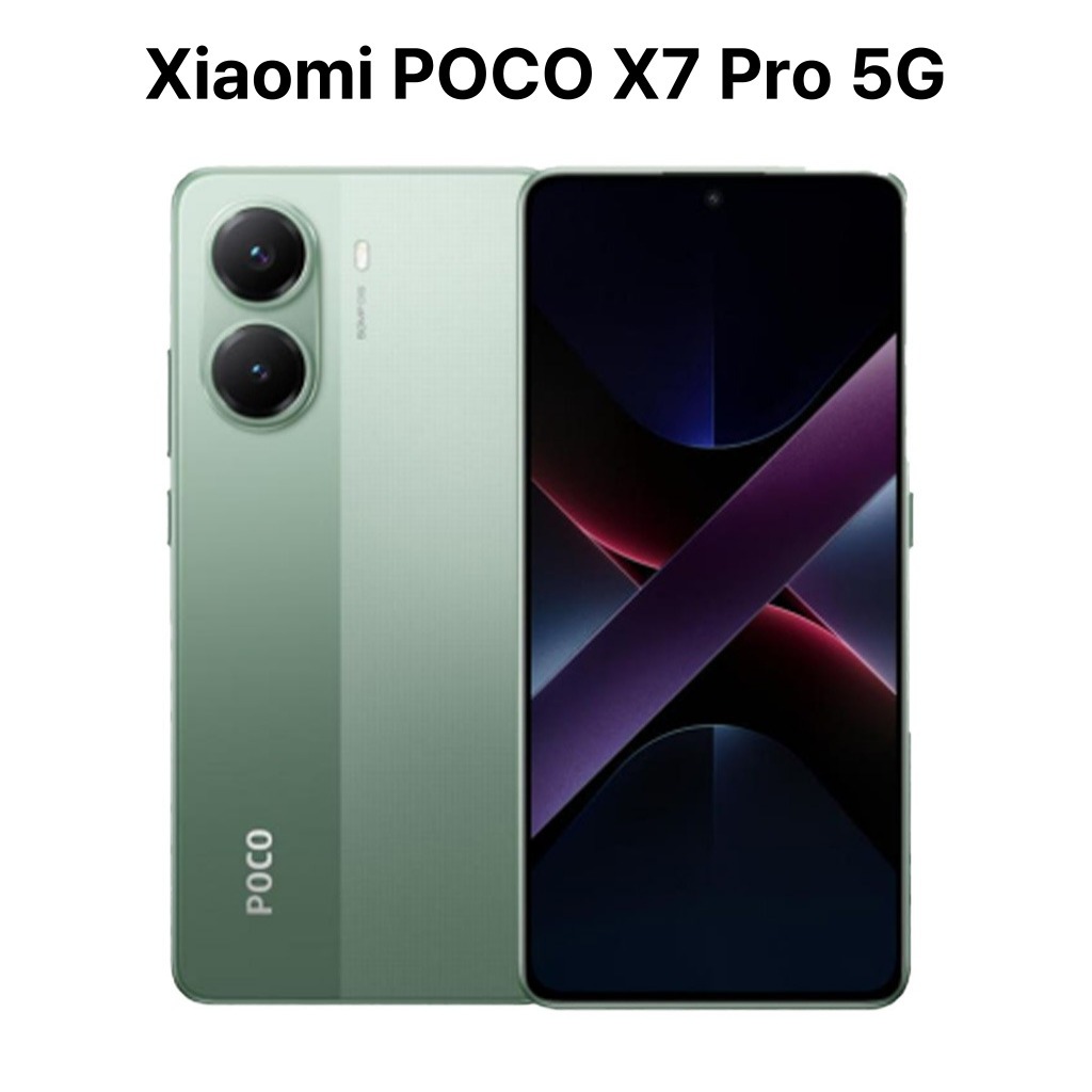 Xiaomi POCO X7 Pro 5G 512GB ขนาด 8400-Ultra 120Hz AMOLED 6000mAh 90W สมาร์ทโฟนชาร์จเร็ว