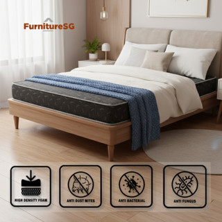 (FurnitureSG) High Density Single/Super Single/Queen Size/King Foam Mattress Sale