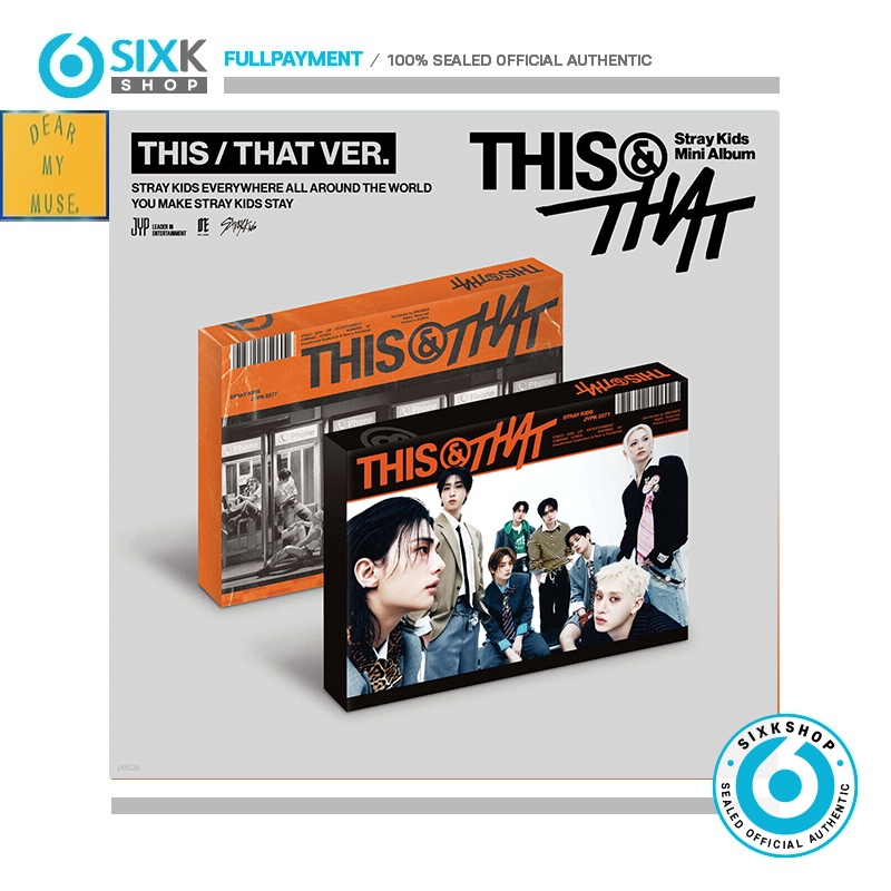 SIXKSHOP (SELECT DEAR MY MUSE) STRAY KIDS 10th Mini Album [THIS & THAT] (Photobook ver)
