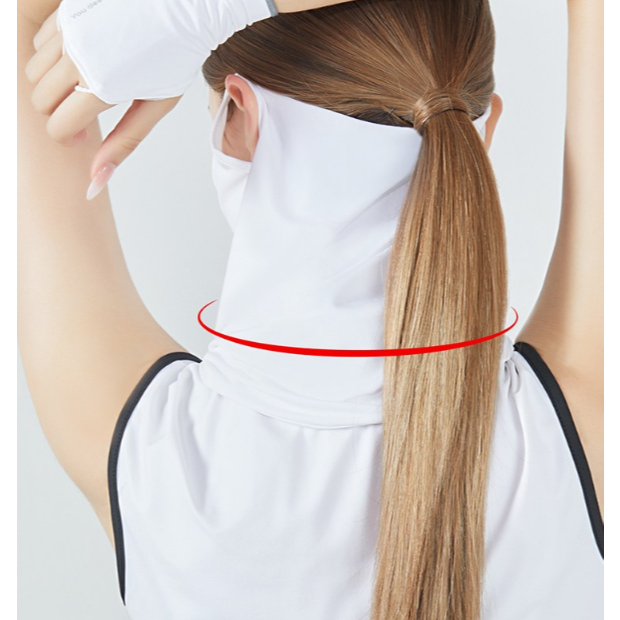 [LEFLEX] Korean brand UV Protection Cooling Face & Neck Sun Mask