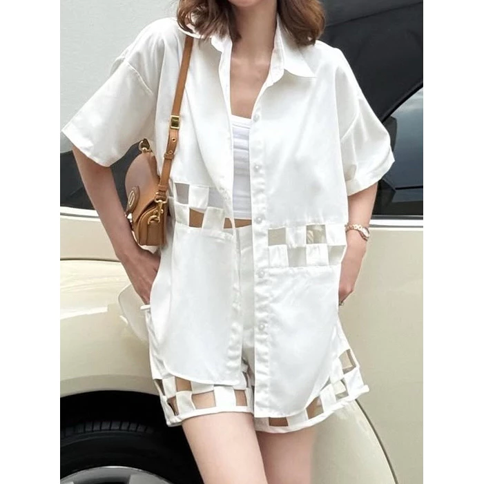 TETRIS SHORT-SLEEVES SHIRT / SHORTS พร้อมส่ง (สั่งแยกชิ้น)