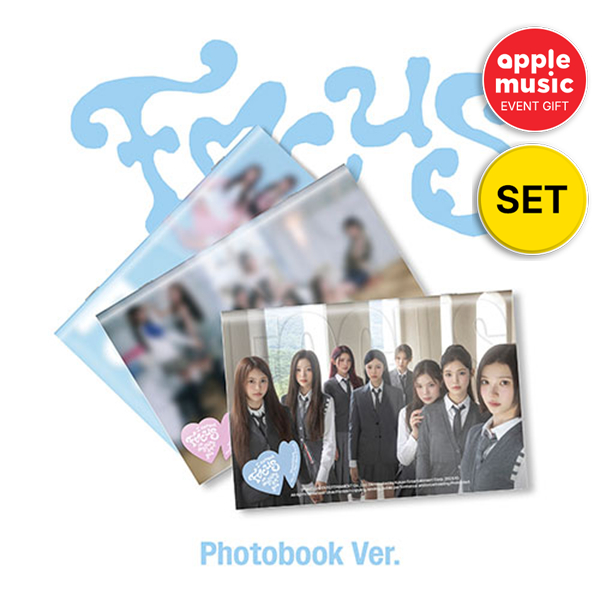 [APPLE MUSIC POB][SET] Hearts2Hearts - 1st Mini [FOCUS] [Photobook Ver.]