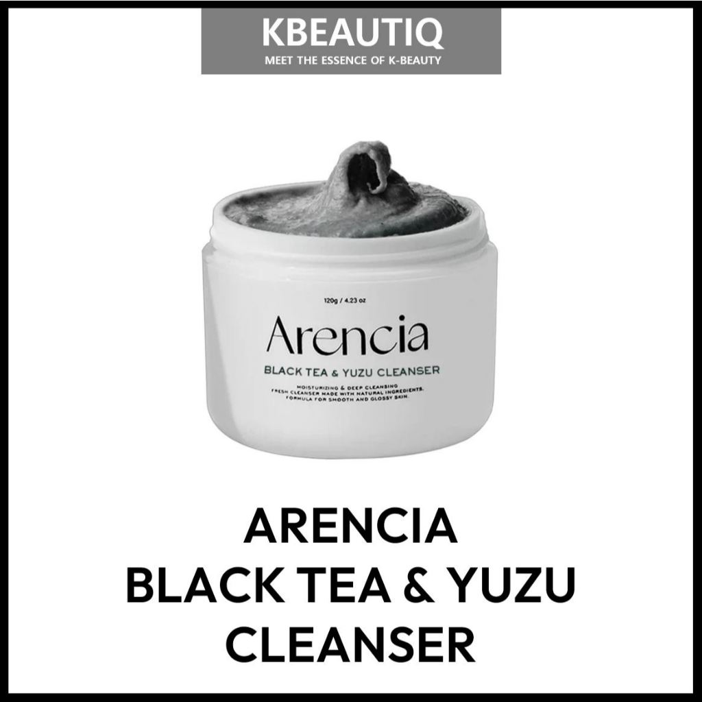 [ARENCIA] BLACK TEA & YUZU CLEANSER 120g