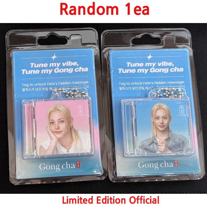 Stray Kids Felix Voice Keyring Gong Cha Korea Limited Edition KPOP อย่างเป็นทางการ