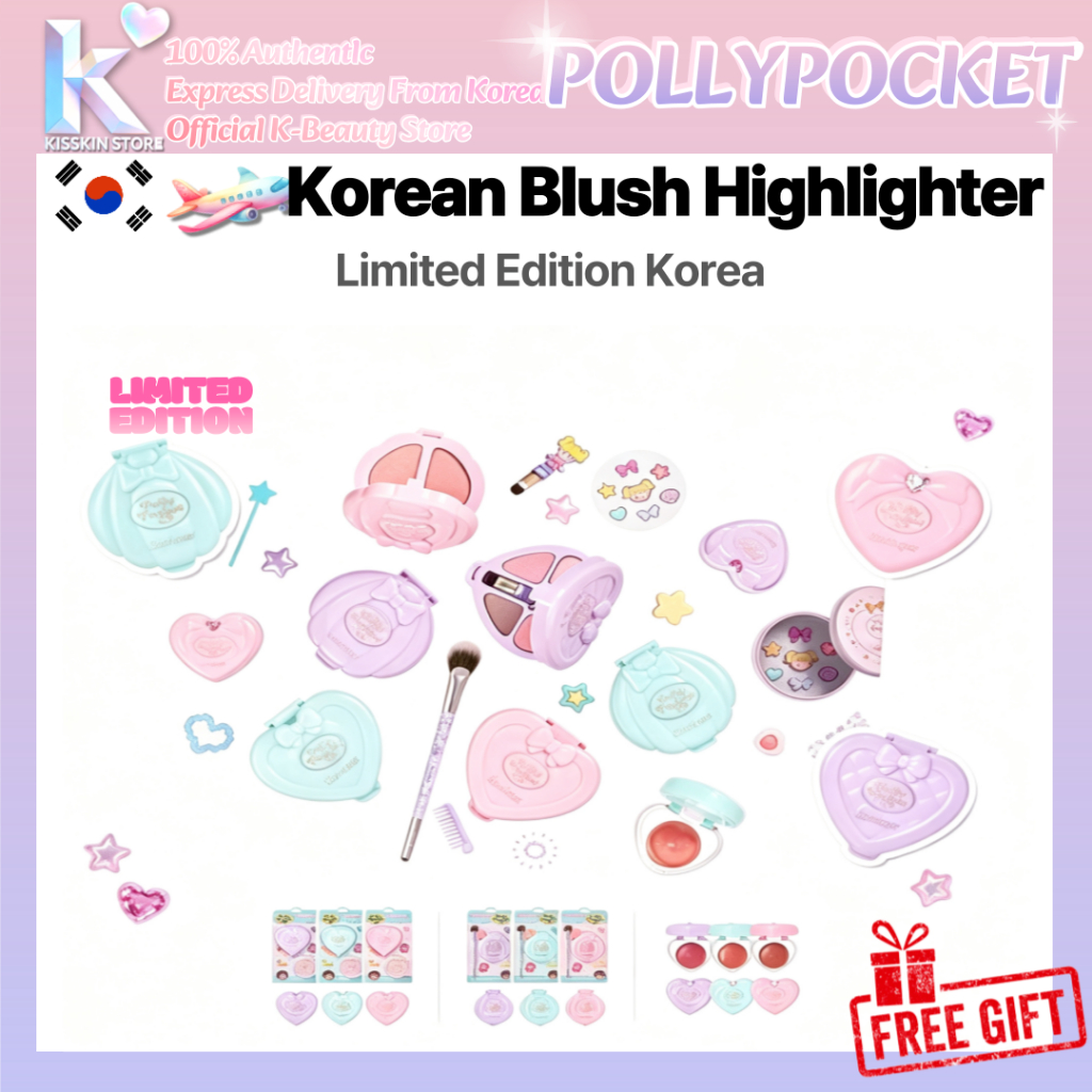 [dasique x Polly Pocket] NEW Polly PocketDASIQUE Souffle Color Pot Lip Cheek 6.5g Polly Pocket | เกา