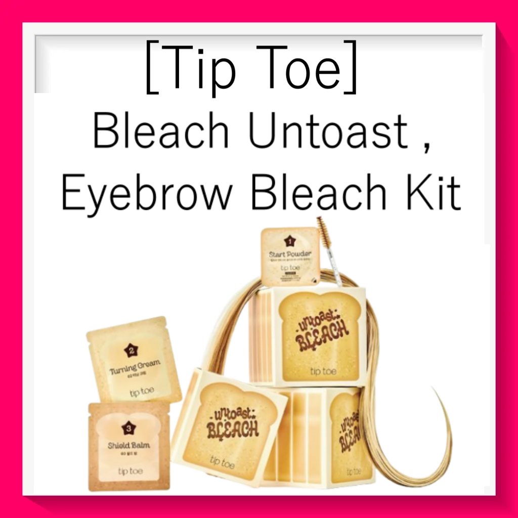 [Tip Toe] Bleach Untoast , Eyebrow Bleach Kit