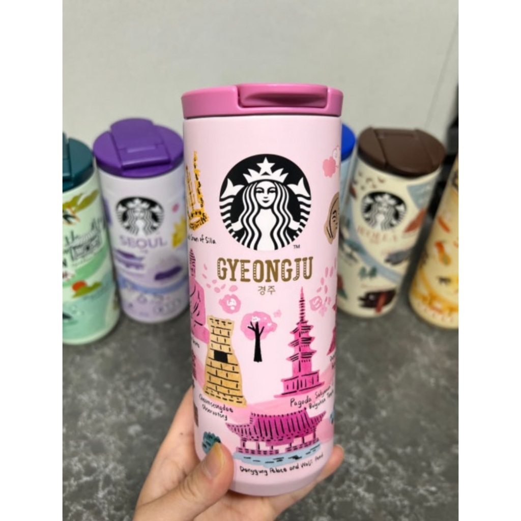 Starbucks Korea Hi series Gyeongju Tumbler 350ml ของที่ระลึกเกาหลี