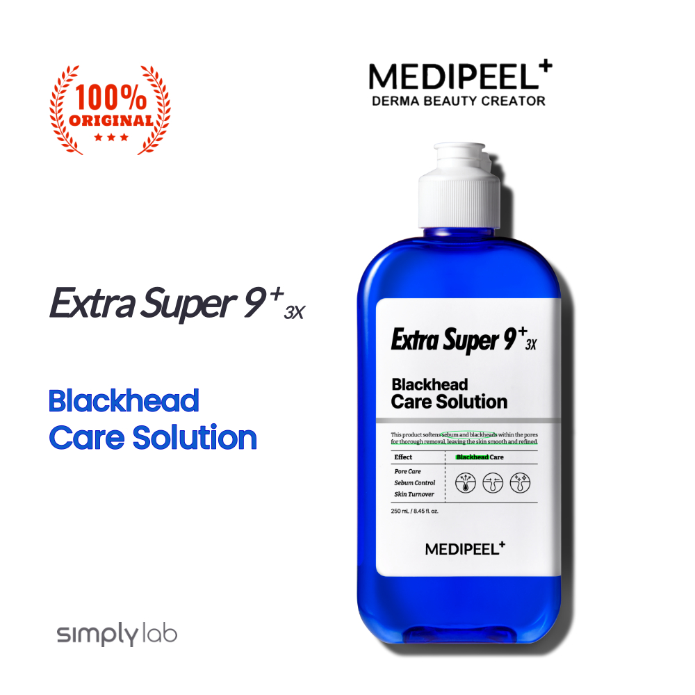 [MEDIPEEL] Extra Super 9 Plus 3X (250ml) สูตรใหม่ X3 ละลายสิวเสี้ยน | ส่งตรงจากเกาหลี 100%