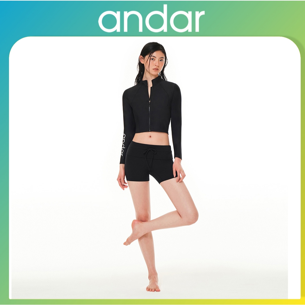 [andar] Pool & Beach เลกกิ้งยาว 2.5 | กางเกงขาสั้นน้ํา & ชุดออกกําลังกาย