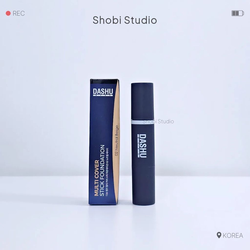 [Mens Cover Stick] DASHU For Men Multi Cover Stick Foundation / 12g / รองพื้นผู้ชาย