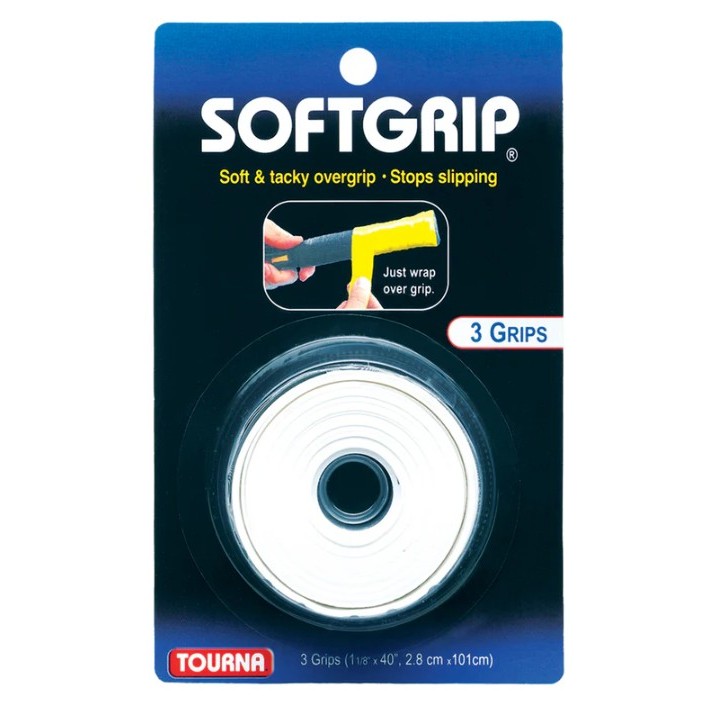 Tourna Soft Grip สีขาว (3 in 1)
