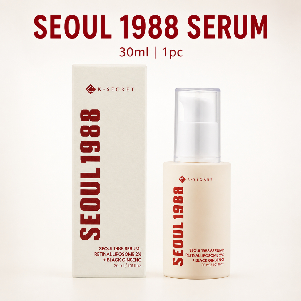 [seoul1988] Seoul 1988 Serum: Retinal Liposome 2% + โสมดํา, 30ml, 1pc / เซรั่มเกาหลีโดยรายการที่ดีที