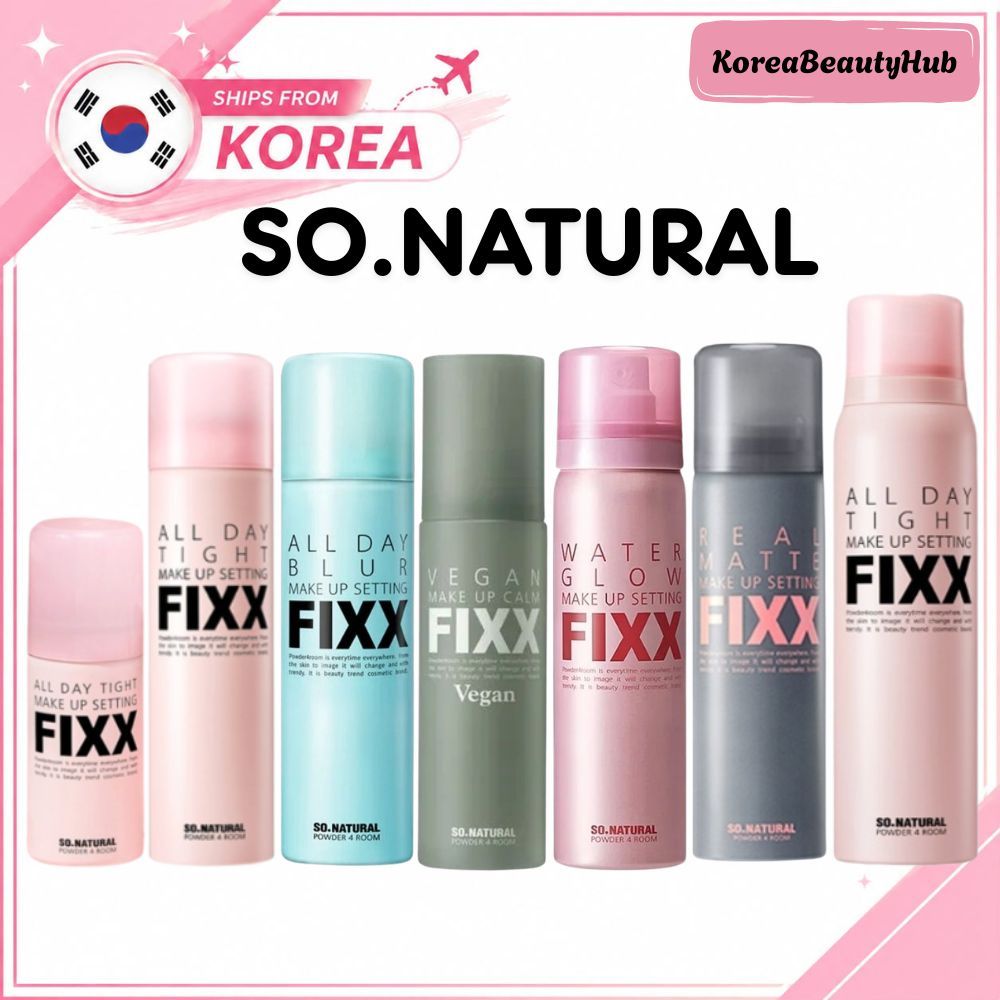 FIXX So Natural Korean Makeup Setting Spray สเปรย์แต่งหน้าติดทนนาน