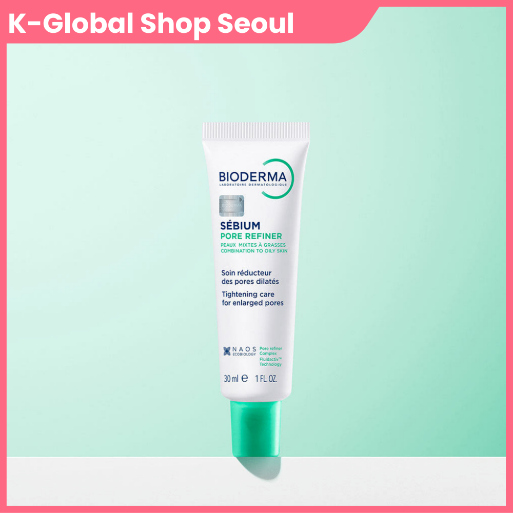 BIODERMA Sebium Pore Refiner Cream 30ml Pore Minimizing Primer Mattifying Oil Control Face Cream สํา