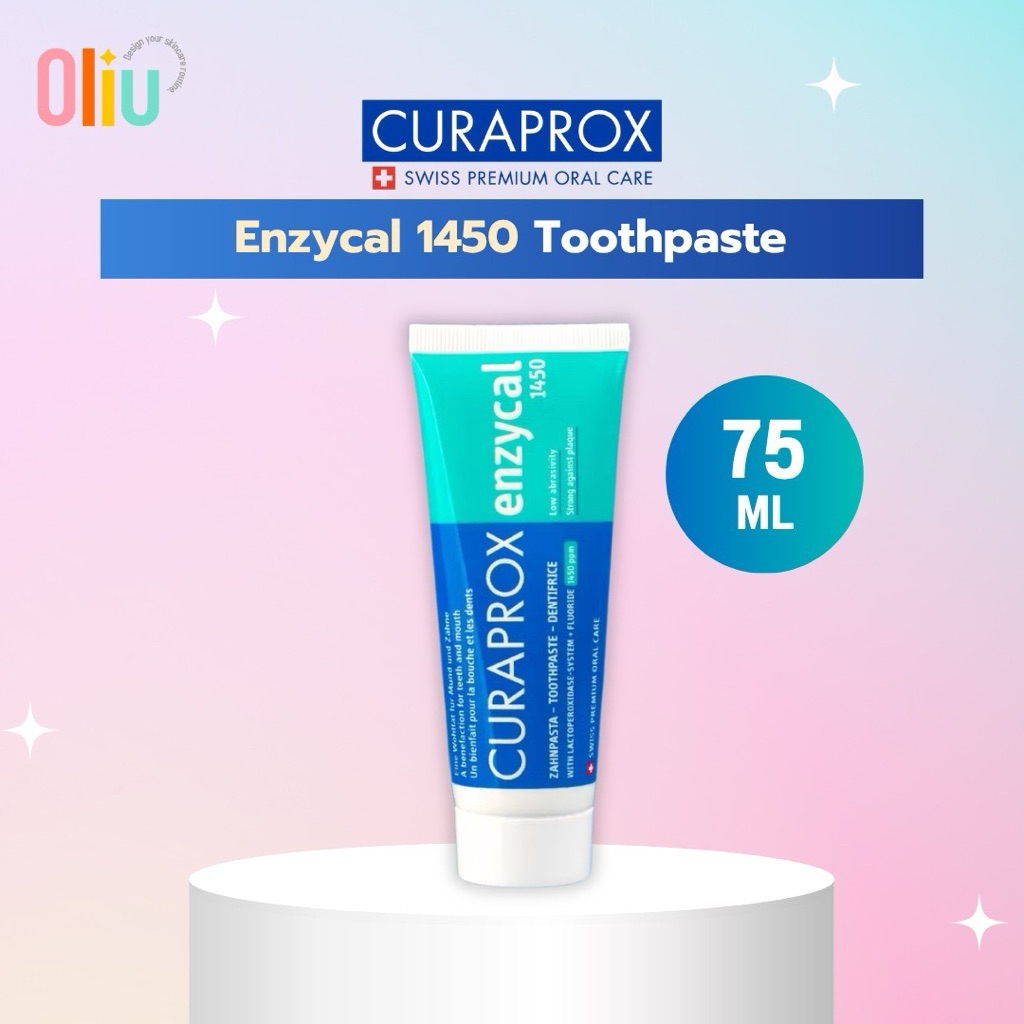 Curaprox Enzycal 1450 ขนาด 75ml